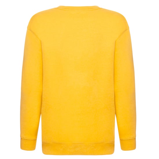 Fruit of the Loom Kinder/Kids Premium Sweatshirt met Inzetstuk (Zonnebloem) - Image 2