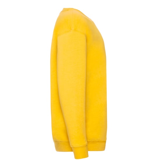 Fruit of the Loom Kinder/Kids Premium Sweatshirt met Inzetstuk (Zonnebloem) - Image 3