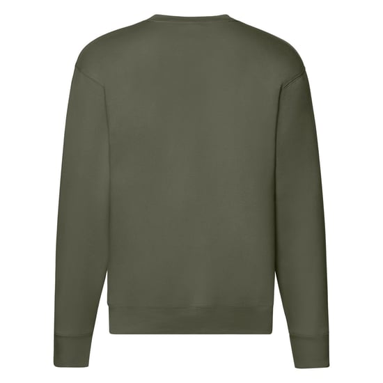 Fruit of the Loom Heren Premium Ingelegd Sweatshirt (Klassieke Olijf) - Image 2