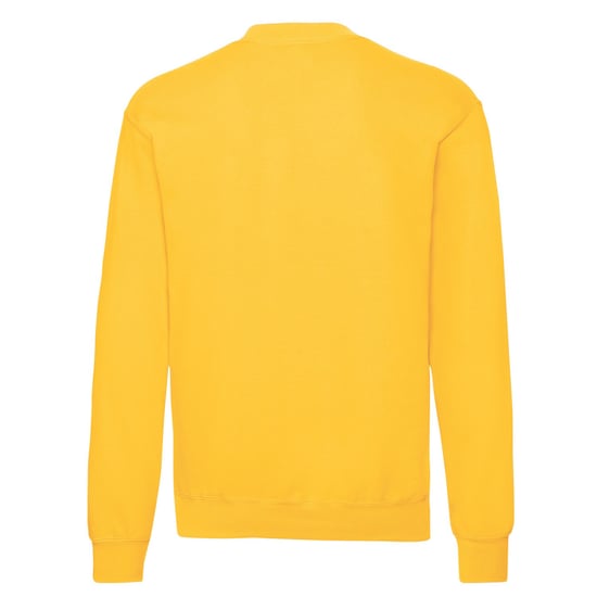 Fruit of the Loom Heren Klassiek Ingelegd Sweatshirt (Zonnebloem) - Image 2