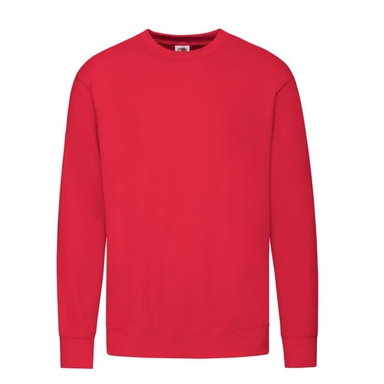 Fruit of the Loom Heren Lichtgewicht Set-In Sweatshirt (Rood) - Image 1