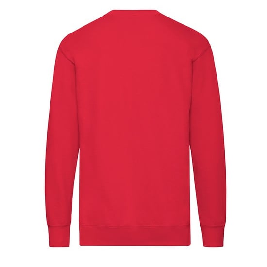 Fruit of the Loom Heren Lichtgewicht Set-In Sweatshirt (Rood) - Image 2
