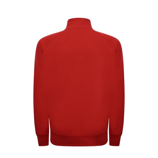 JHK Unisex Adult Plain Full Zip Sweatshirt (Red) - Image 2