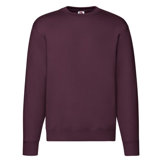 Fruit of the Loom Mens Premium Set-in Sweatshirt (Burgundy) - Image 1