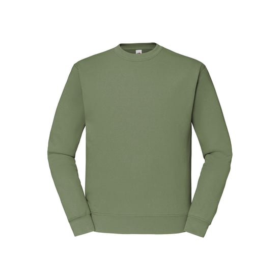 Fruit of the Loom Heren Klassiek Ingelegd Sweatshirt (Klassieke Olijf) - Image 1