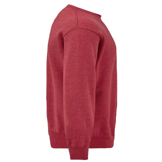Fruit of the Loom Heren Klassiek Ingelegd Sweatshirt (Heide Rood) - Image 3