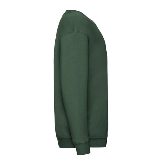Fruit of the Loom Kinder/Kids Premium Sweatshirt met Inzetstuk (Fles groen) - Image 3