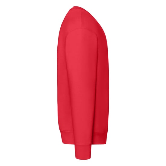 Fruit of the Loom Heren Premium Ingelegd Sweatshirt (Rood) - Image 2