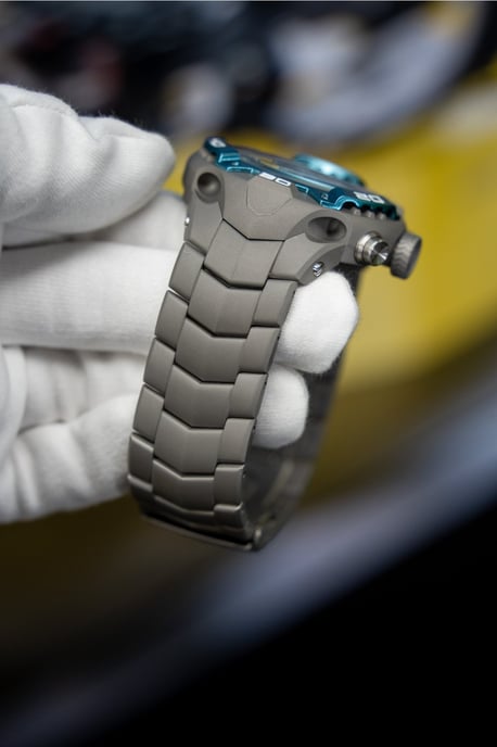 INVICTA Speedway 49881 Herenhorloge - Quartz Uurwerk - Roestvrij Staal met Grijze Wijzerplaat - 50 mm - Image 3