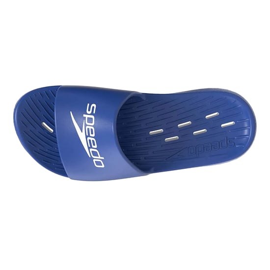 Speedo Heren One Piece Am Sliders (Marine, Wit) - Image 2