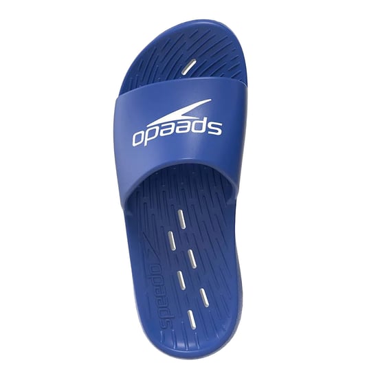 Speedo Heren One Piece Am Sliders (Marine, Wit) - Image 5