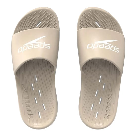Speedo Heren One Piece Am Sliders (Crème) - Image 3