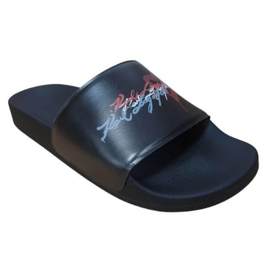 Karl Lagerfeld Rubberen herenschuivers (Zwart) - Image 1