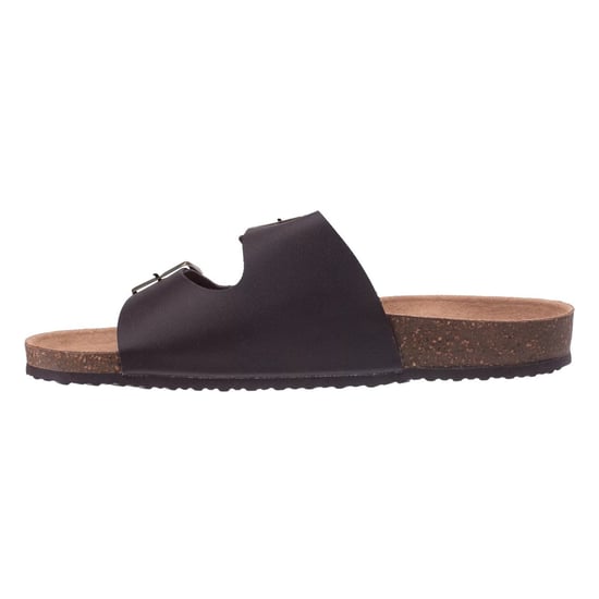 Iguana Heren Frisso Leren Sliders (Bruin/zwart) - Image 2