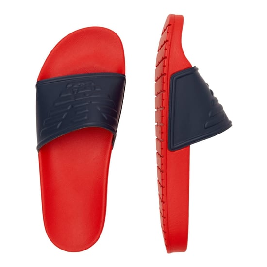Emporio Armani Heren Sliders (Marine, Rood) - Image 4