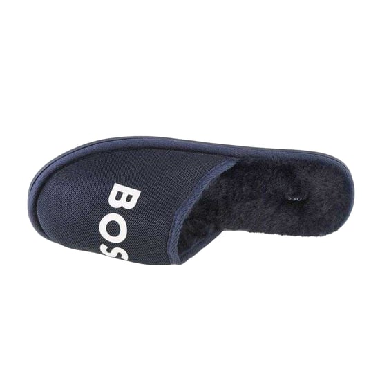 Boss Kinder/Kinder Logo Slippers (Marineblauw) - Image 4