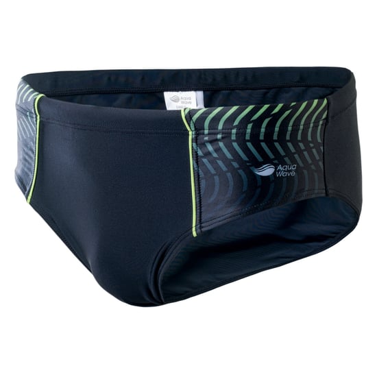 Aquawave Heren Danilo Zwembroek met Zeeprint (Zwart) - Image 3