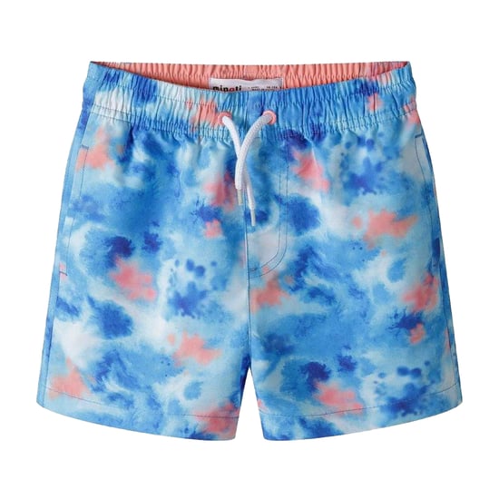 Minoti Jongens Watercolour Quick Dry Zwemshort (Blauw) - Image 1