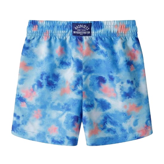 Minoti Jongens Watercolour Quick Dry Zwemshort (Blauw) - Image 2