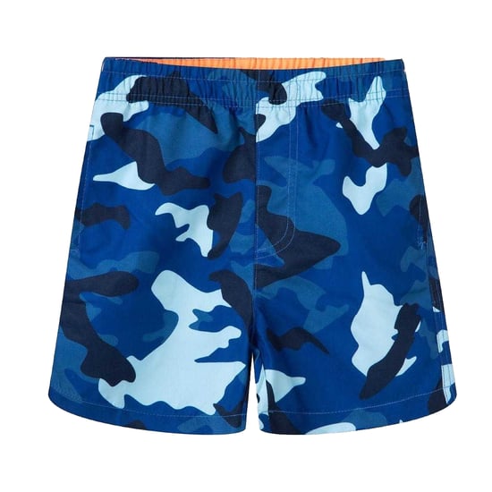 Minoti Effen Camo Zwemshort Jongens (Set van 2) (Blauw) - Image 3