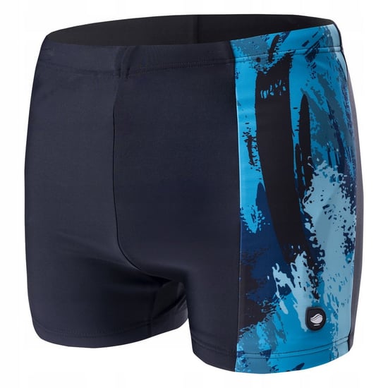 Aquawave Heren Levu Zee Print Zwemshort (Zwart) - Image 3