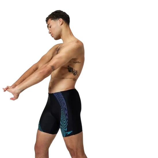 Speedo Heren Duo Logo Jammer Shorts (Blauw) - Image 3