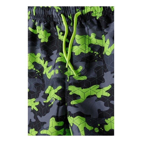 Minoti Jongens Abstract Camo Zwemshort (Groen/Zwaar) - Image 3