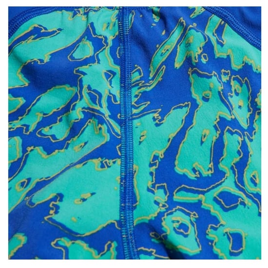 Speedo Jongens Lzr Ignite Gedessineerde Jammer Shorts (Blauw/Groen) - Image 2