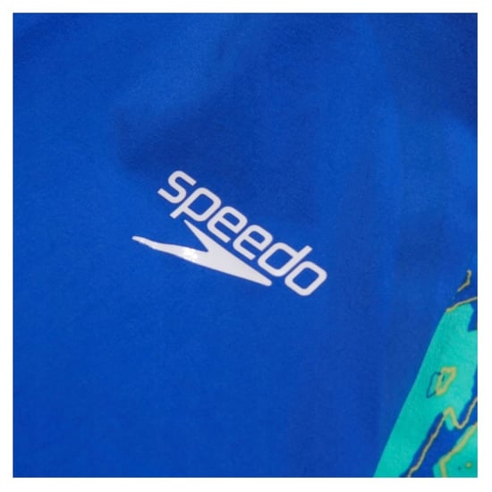 Speedo Jongens Lzr Ignite Gedessineerde Jammer Shorts (Blauw/Groen) - Image 3