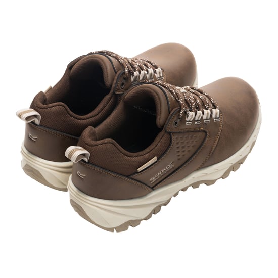 Regatta Dames/Dames Amble Synthetisch Leren Waterdichte Wandelschoenen (Kastanje/warm beige) - Image 2
