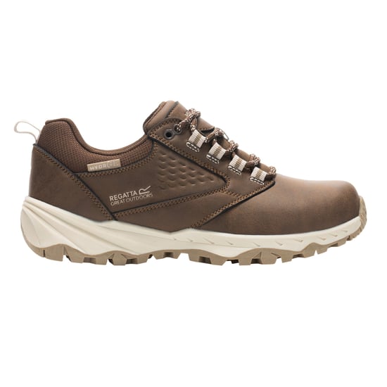 Regatta Dames/Dames Amble Synthetisch Leren Waterdichte Wandelschoenen (Kastanje/warm beige) - Image 4