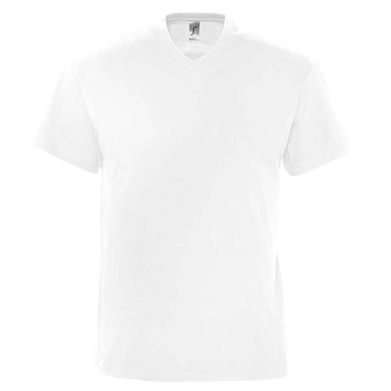 SOLS Heren Victory V-hals T-shirt (Wit) - Image 1