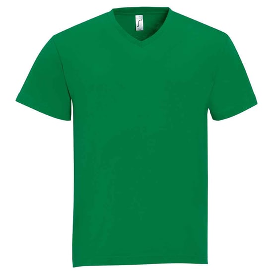 SOLS Heren Victory V-hals T-shirt (Kelly Groen) - Image 1