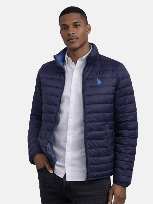 U.S. Polo Assn. men’s quilted jacket with stand-up collar - Image 5