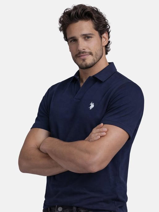 U.S. Polo Assn. heren poloshirt met open kraag - Image 6