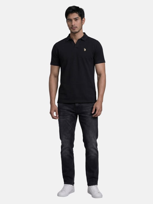 U.S. Polo Assn. heren poloshirt met open kraag - Image 4