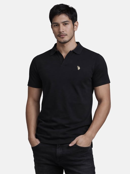 U.S. Polo Assn. heren poloshirt met open kraag - Image 5