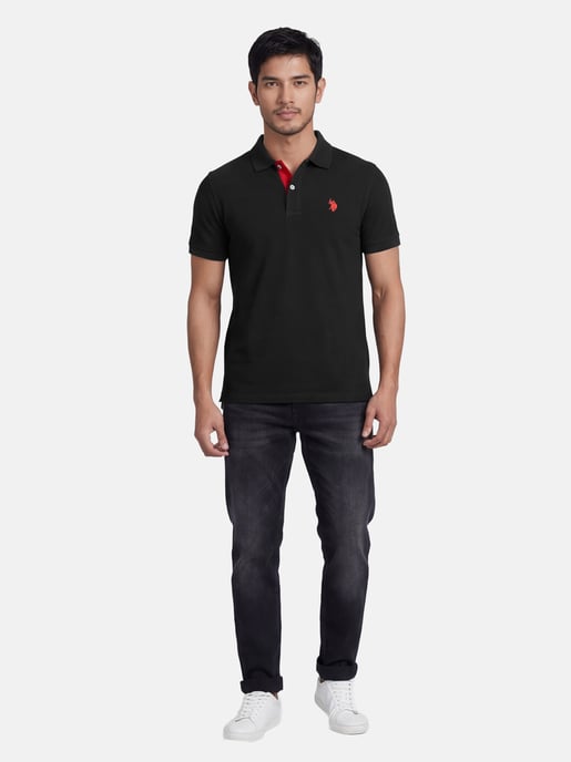 U.S. Polo Assn. heren poloshirt van katoen in piqué - Image 4