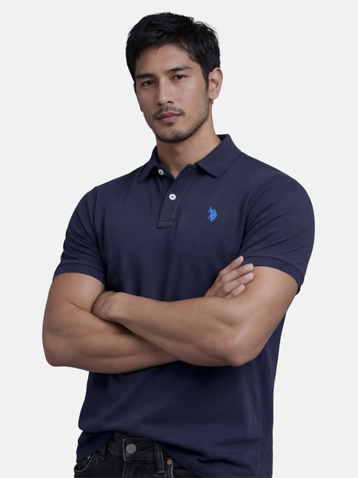 U.S. Polo Assn. heren poloshirt van katoen in piqué - Image 2