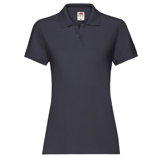 Fruit of the Loom Dames/Dames Premium Effen Poloshirt (Deep Navy) - Image 1
