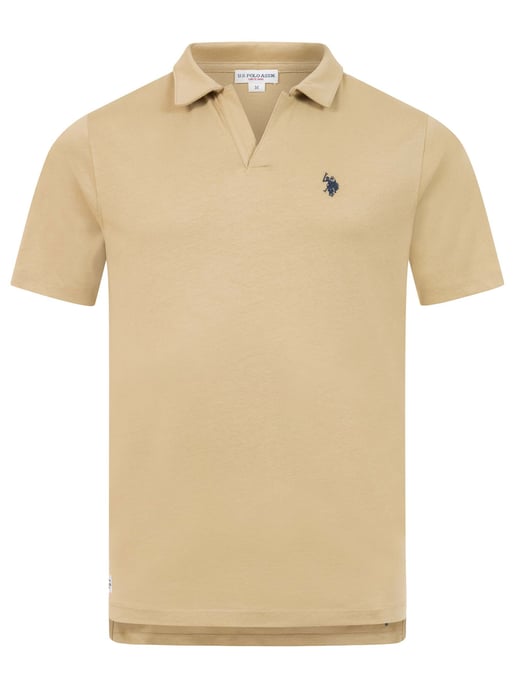 U.S. Polo Assn. heren poloshirt met open kraag - Image 1