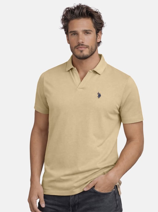 U.S. Polo Assn. heren poloshirt met open kraag - Image 5