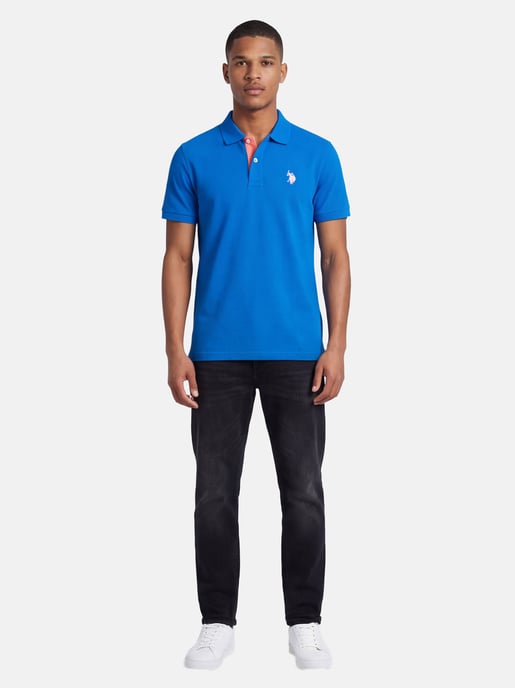 U.S. Polo Assn. heren poloshirt van katoen in piqué - Image 4