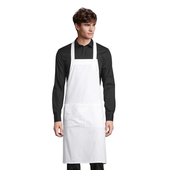 SOLS Unisex Adult Gamma Apron (White) - Image 3
