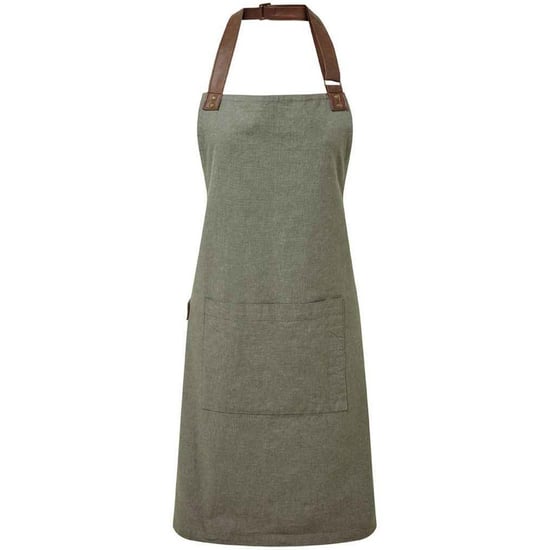 Premier Annex Oxford Bib Apron (Moss Green) - Image 1