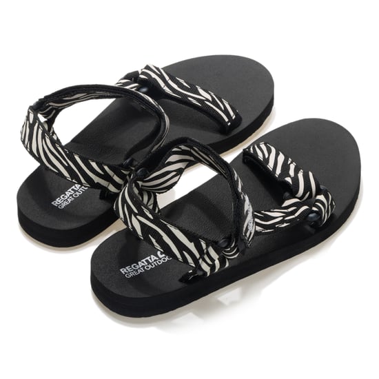 Regatta Womens Flat Sandals Vendeavour Adjustable Strap zebra - Image 4