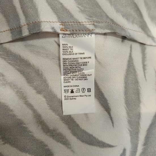 Zimmermann Zebra-mönstrad Midi Skjortklänning i Brunt Siden - Image 6