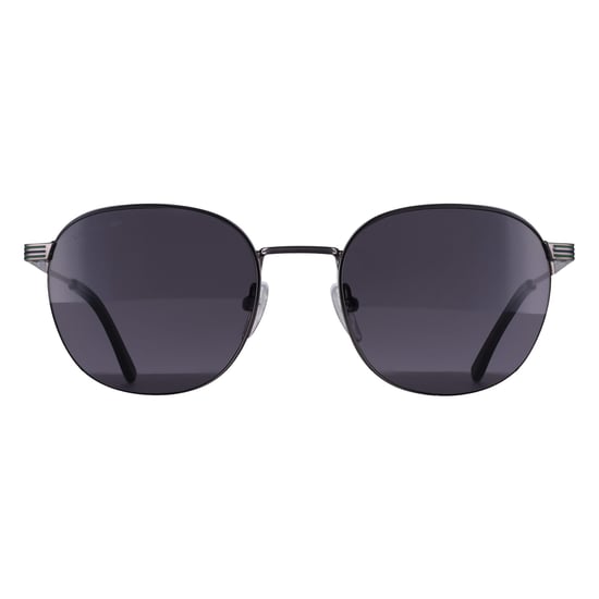 Lacoste Oval Unisex Semi Matte Dark Gunmetal Grey L251S - Image 1