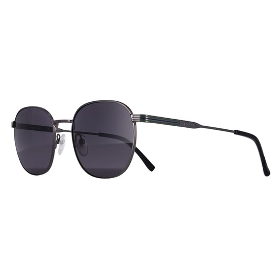 Lacoste Oval Unisex Semi Matte Dark Gunmetal Grey L251S - Image 2