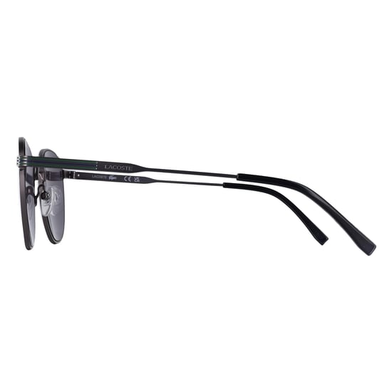 Lacoste Oval Unisex Semi Matte Dark Gunmetal Grey L251S - Image 3